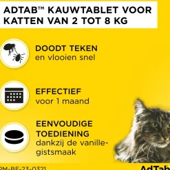 AdTab Kauwtabletten Kat