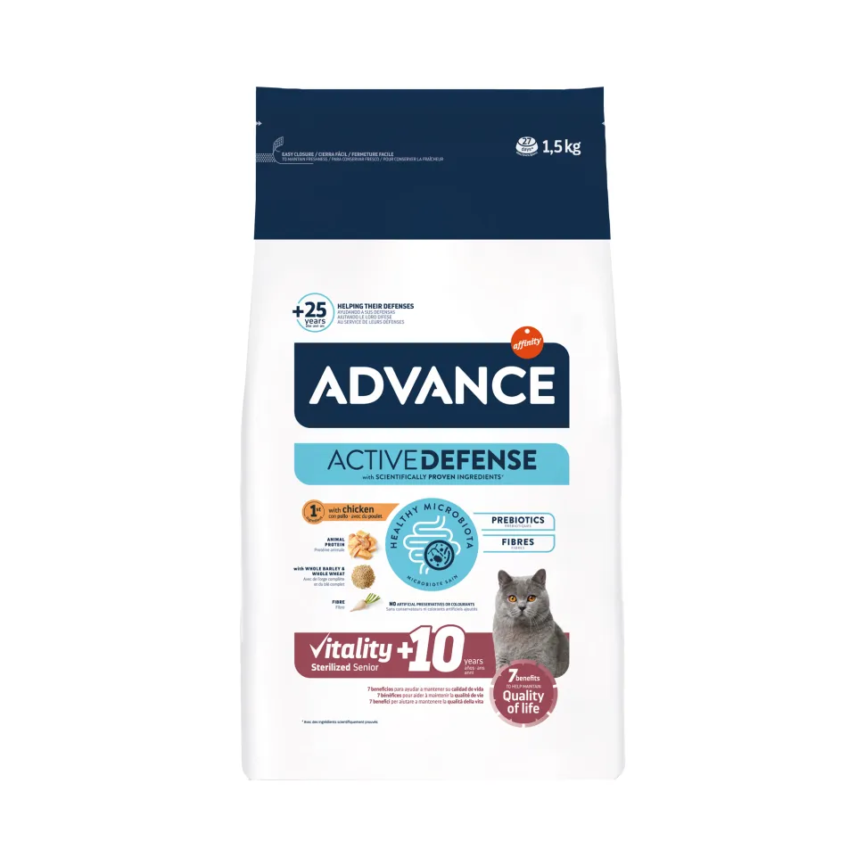 Affinity Advance Vitality Sterilized Senior +10 - Kat