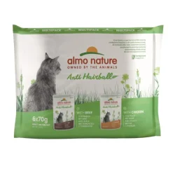 Almo Nature Anti Hairball - Maaltijdzakje - Kattenvoer