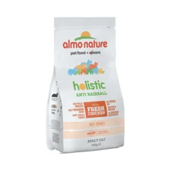 Almo Nature Cat Anti-Hairball Kattenvoer - Kip & Rijst