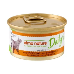 Almo Nature Daily Menu Mousse Kattenvoer - Blik - Kalkoen