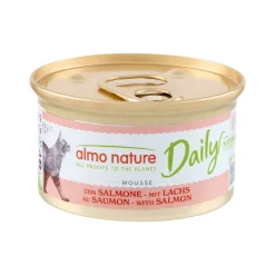 Almo Nature Daily Mousse Kattenvoer - Blik - Zalm