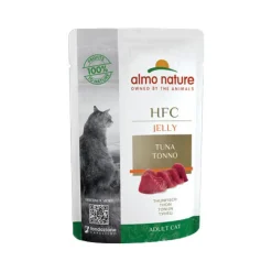 Almo Nature HFC Jelly Kattenvoer - Maaltijdzakje - Tonijn