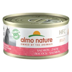 Almo Nature HFC 70 Jelly Kattenvoer - Blik - Zalm