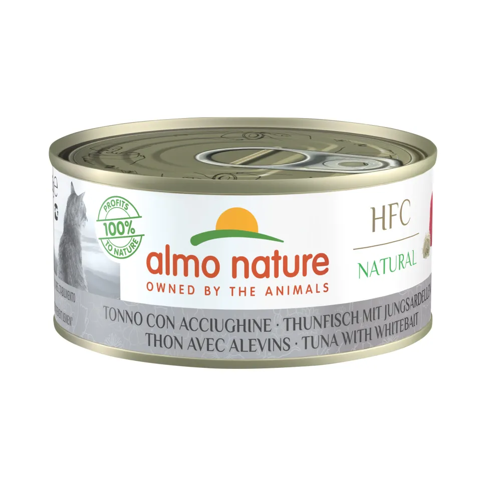 Almo Nature HFC 150 Natural Kattenvoer - Tonijn & Sardientjes