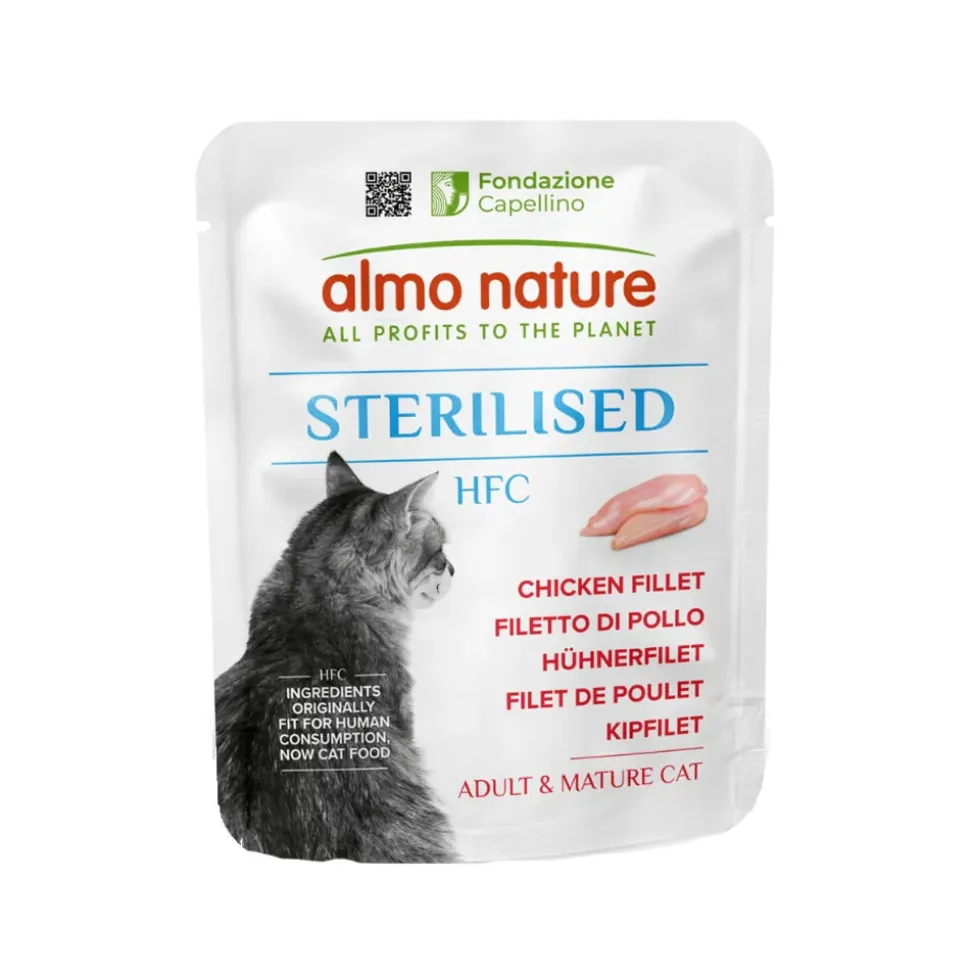 Almo Nature HFC Sterilised - Maaltijdzakje - Kattenvoer