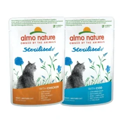 Almo Nature Sterilised - Maaltijdzakje - Kattenvoer