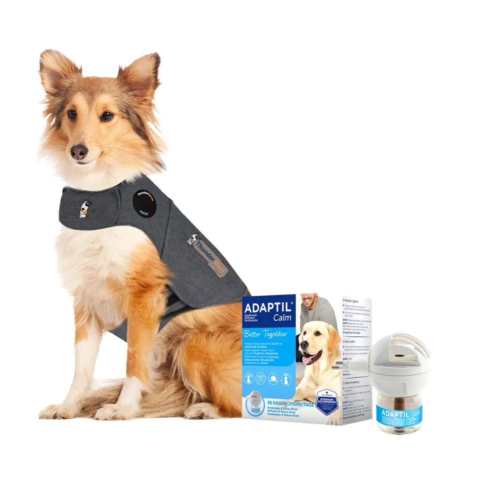 Anti Stress Pakket Thundershirt en Adaptil