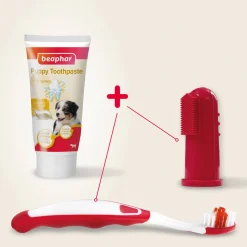 Beaphar Combi-pack Tandpasta & Tandenborstel - Puppy