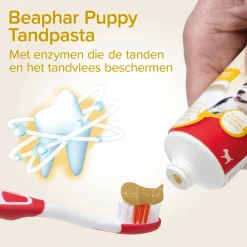 Beaphar Combi-pack Tandpasta & Tandenborstel - Puppy
