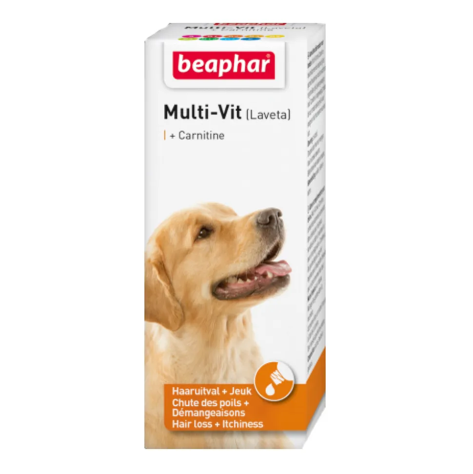 Beaphar Multi-vit (Laveta) met Carnitine