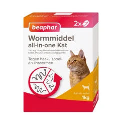 Beaphar Wormmiddel All-in-one Kat