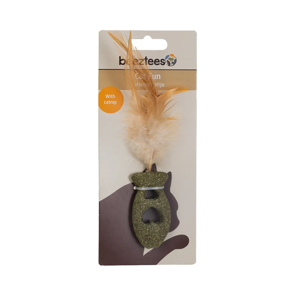 Beeztees Catnip Vis met Veren