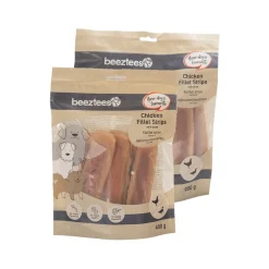 Beeztees Kipfilet Strips met Eend