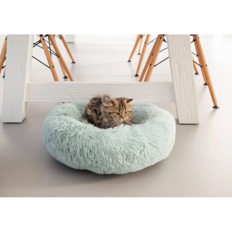 Beeztees Kitten/ Puppy Vako Pluche Mand - Blauw