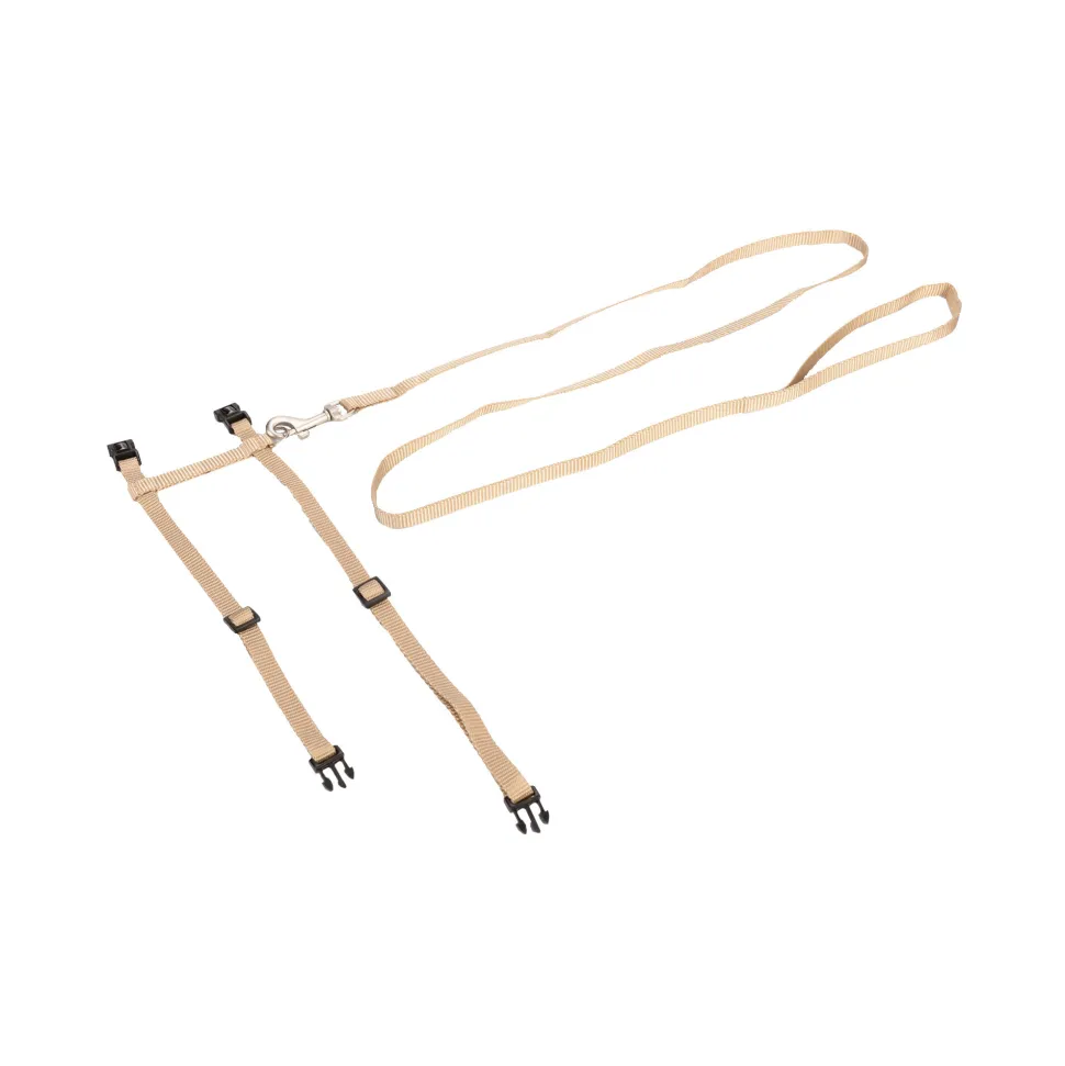 Beeztees Nylon Kattentuig Uni - Beige