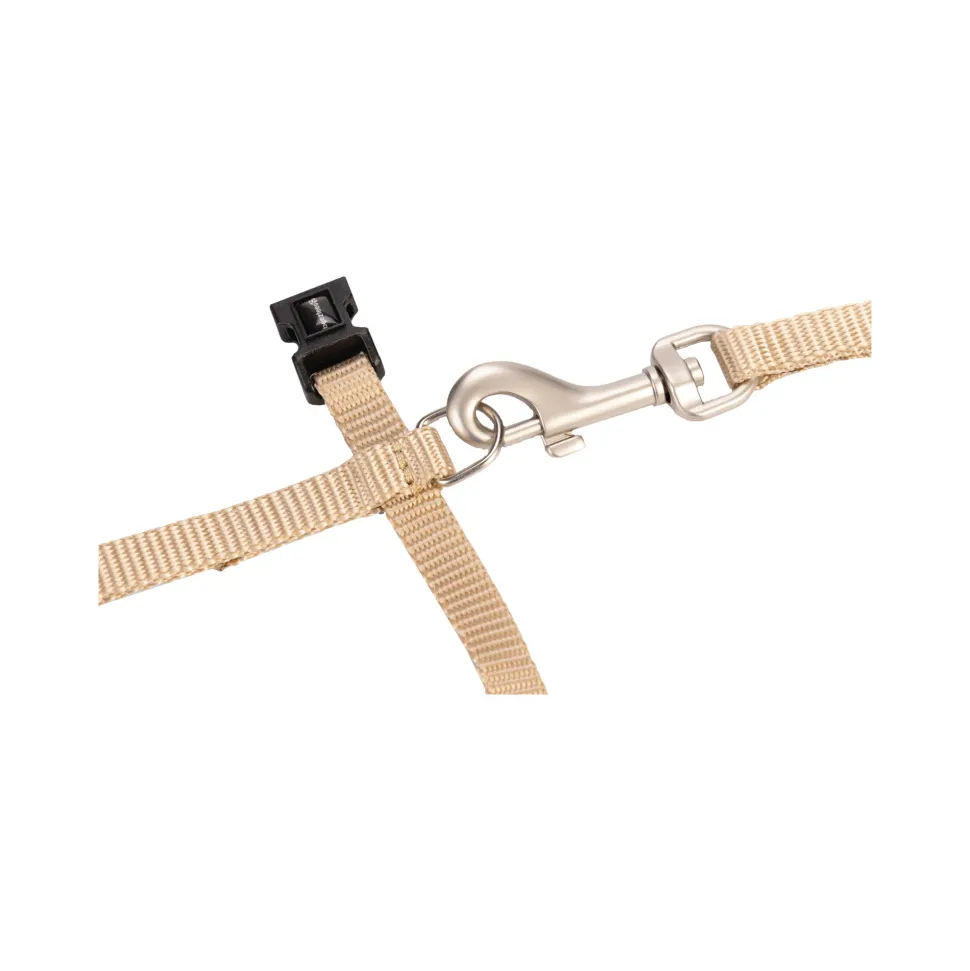 Beeztees Nylon Kattentuig Uni - Beige