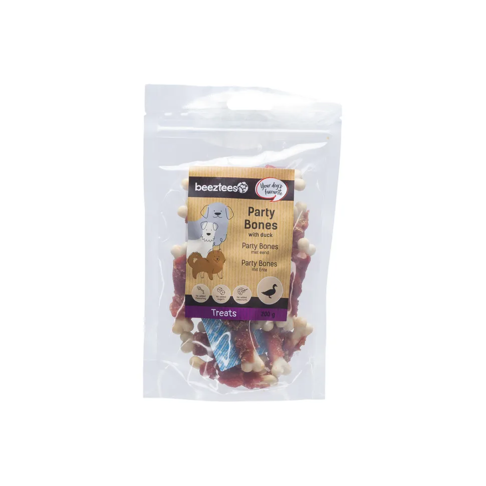 Beeztees Party Bones - Eend
