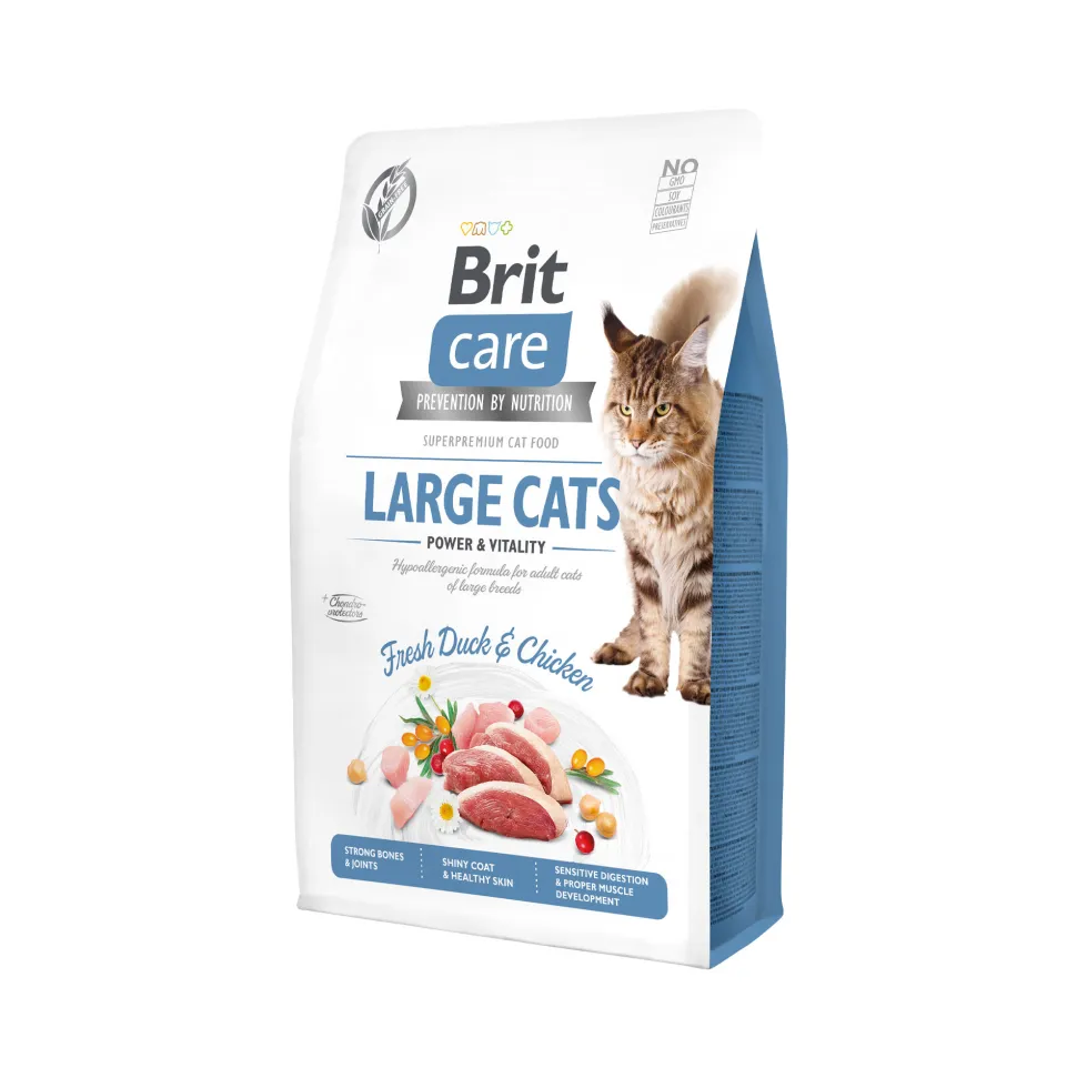 Brit Care Cat - Grain-Free Large cats Power & Vitality
