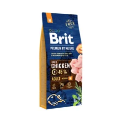 Brit Premium by nature Adult - Middelgrote honden