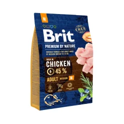 Brit Premium by nature Adult - Middelgrote honden
