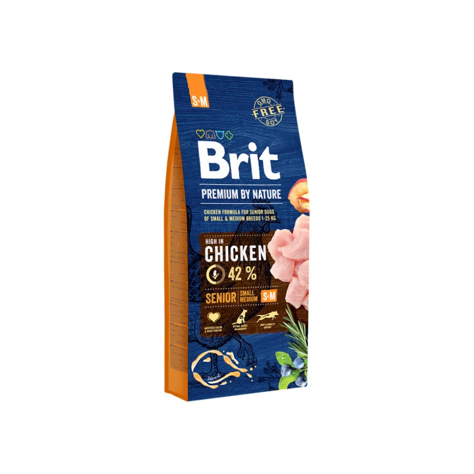 Brit Premium by Nature Senior S+M Hondenvoer