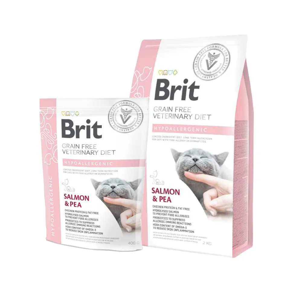 Brit Veterinary Diet Cat - Grain free - Hypoallergenic