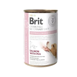 Brit Veterinary Diet Dog - Grain free-  Hypoallergenic - Blik