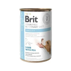 Brit Veterinary Diet Dog - Grain free - Obesity - Blik