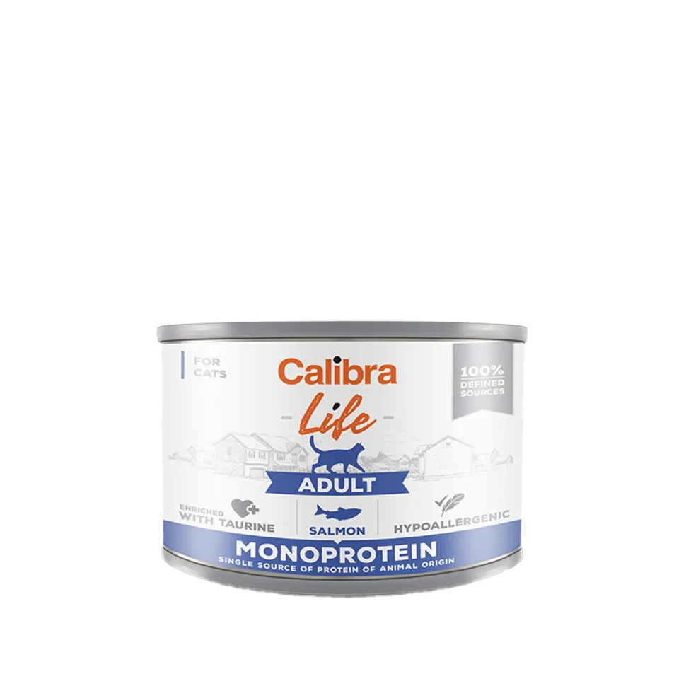 Calibra Cat Life Adult Natvoer - Zalm
