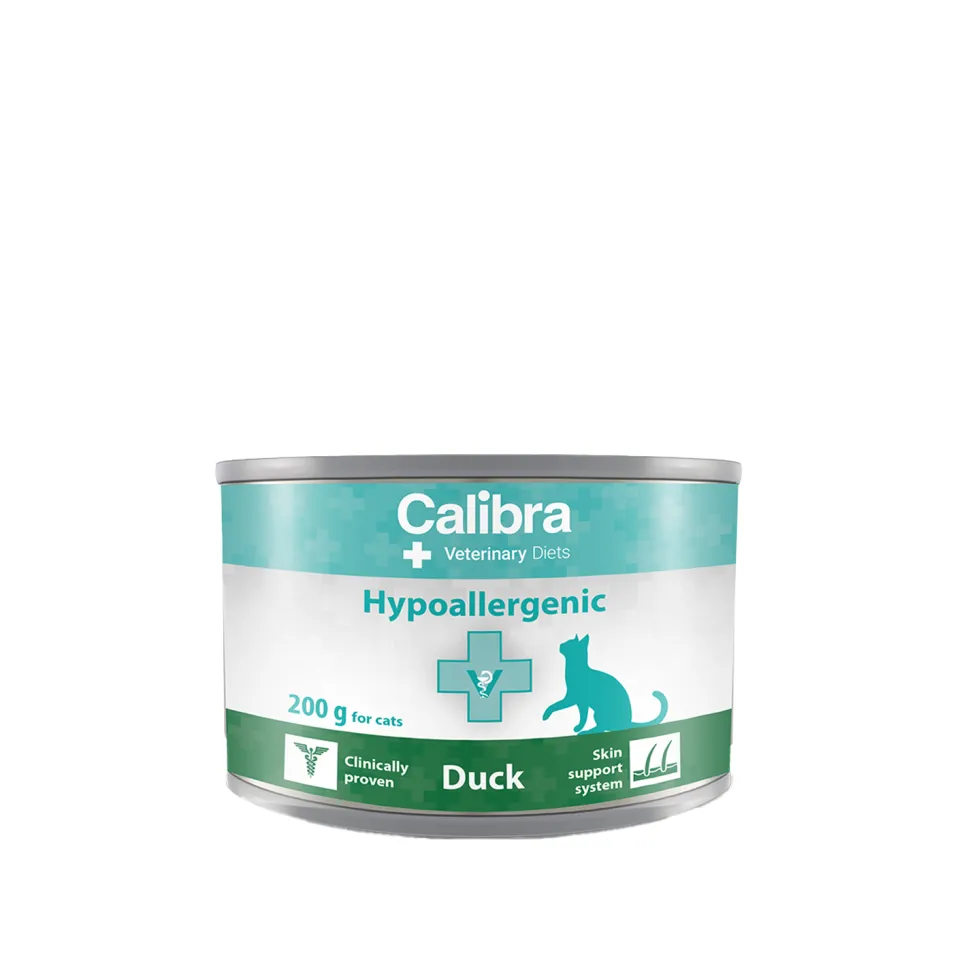 Calibra Cat Veterinary Diets - Hypoallergenic Eend - Natvoer