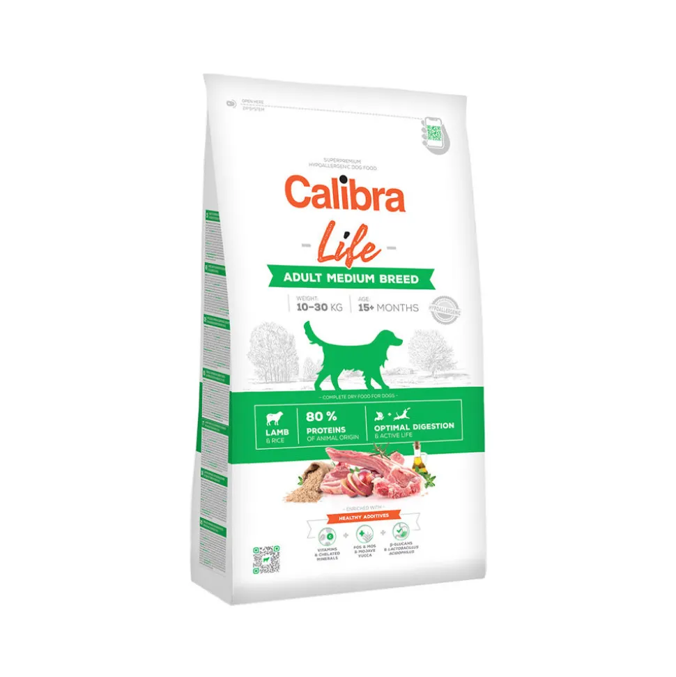 Calibra Dog Life Adult Medium Breed - Lam