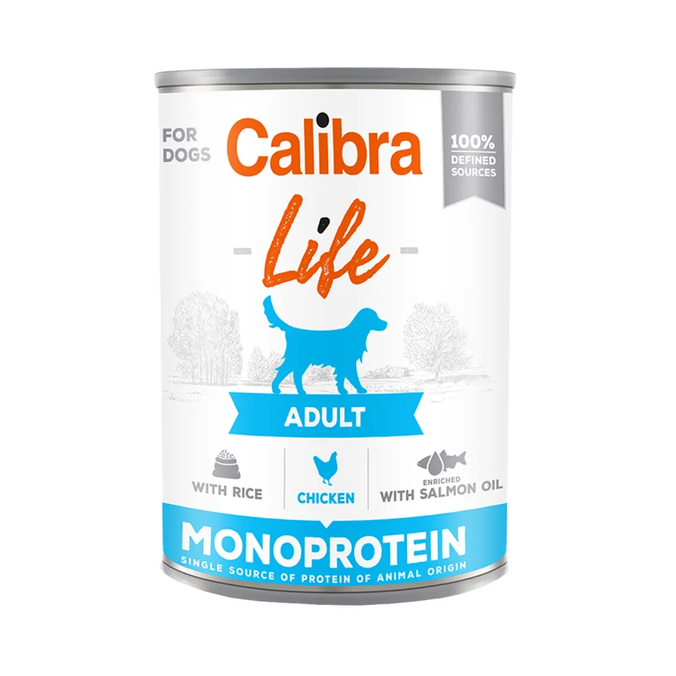 Calibra Dog Life Adult Natvoer - Kip