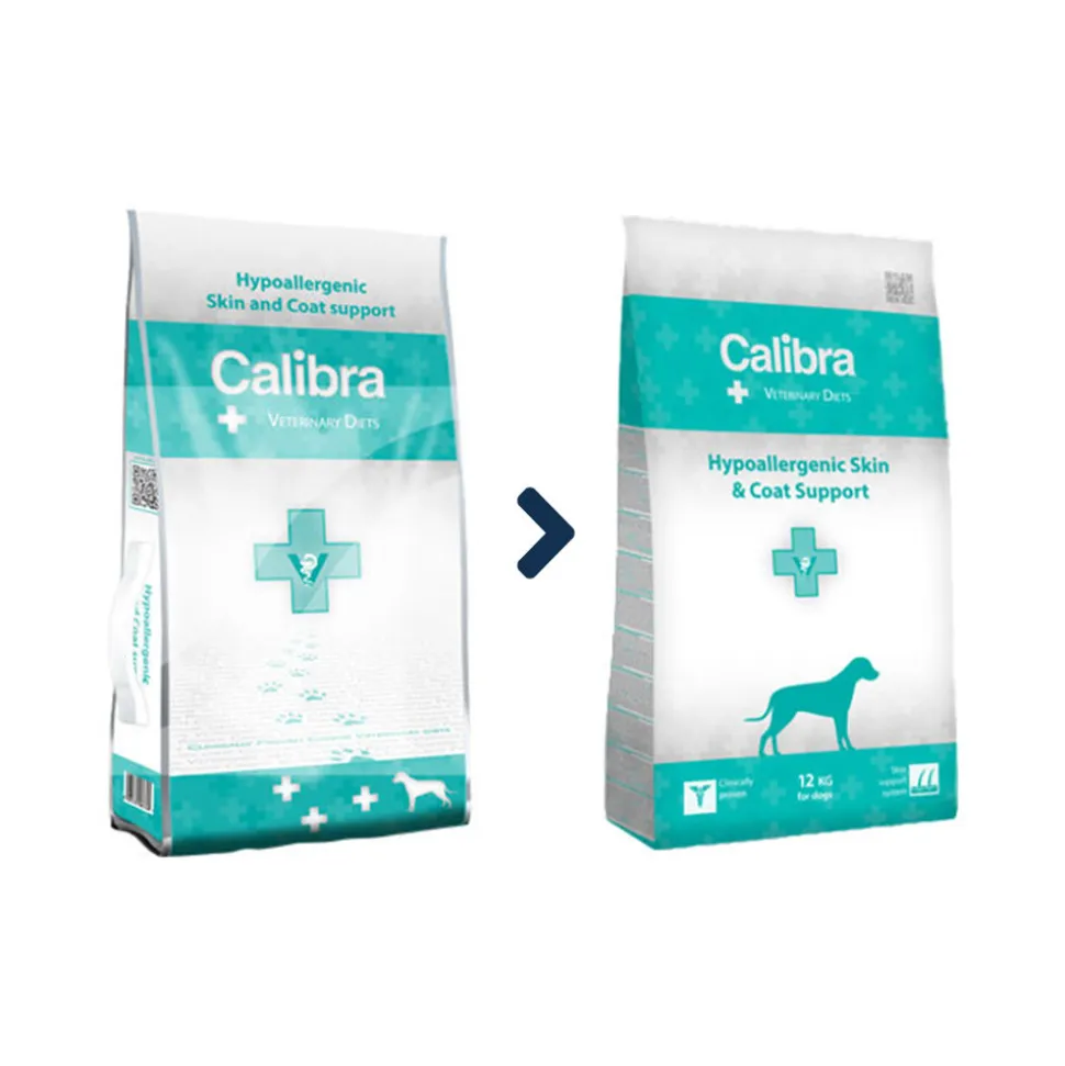 Calibra Dog Veterinary Diets - Hypoallergenic Skin & Coat Support