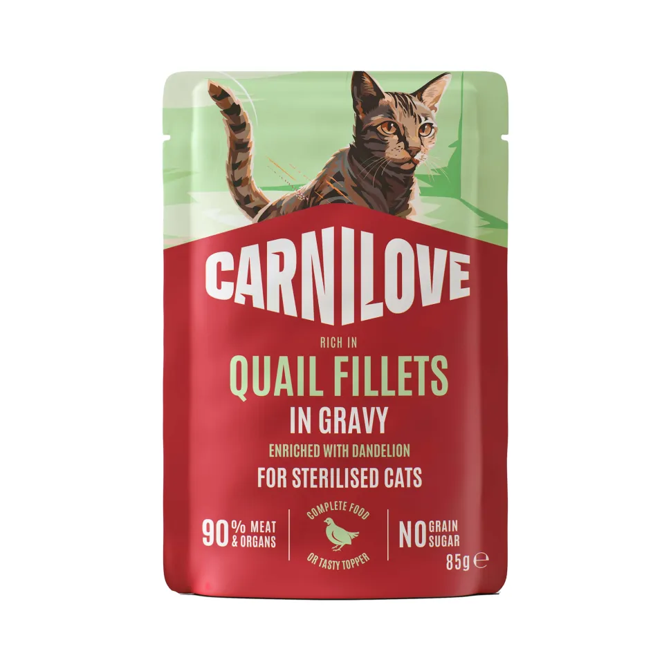 Carnilove Pouch Gravy All Breeds Adult Sterilised Kattenvoer