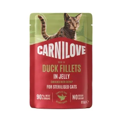 Carnilove Pouch Jelly All Breeds Adult Sterilised Kattenvoer