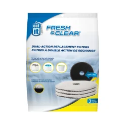 Catit Filter Fresh & Clear Drinking Fountain Filter - 3 stuks