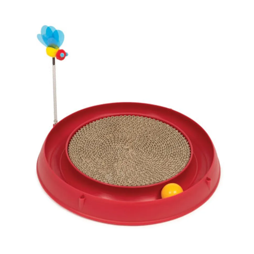 Catit Play Ball Toy with Scratch Pad