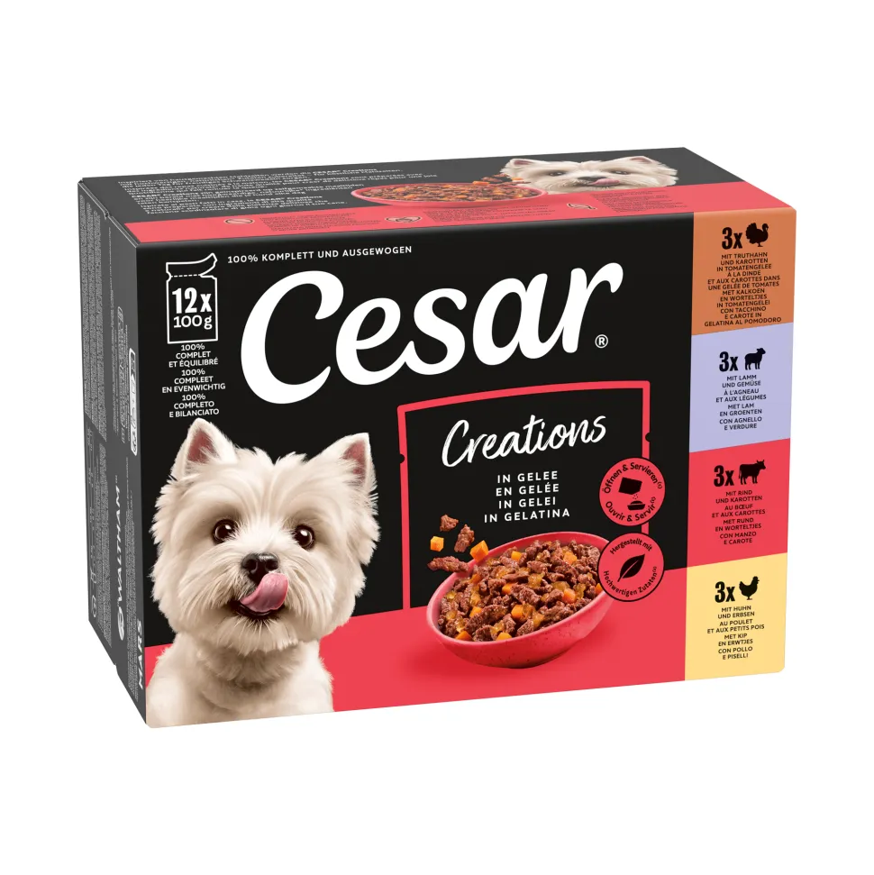 Cesar Selectie in Gelei - Pouch
