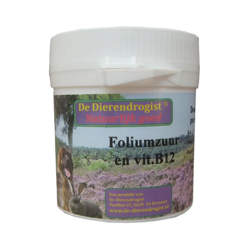 De Dierendrogist Foliumzuur Vitamine B12