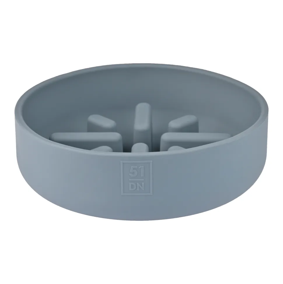 51 Degrees North Sili Bowl Slow Feeder Bowl