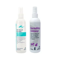 DermAllay Oatmeal shampoo en spray conditioner