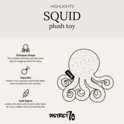 District 70 Squid Plush