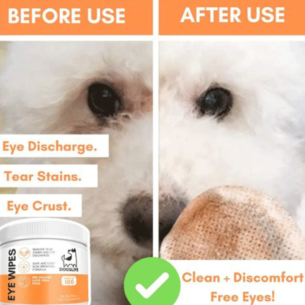 Dogslife Dog Eye Wipes