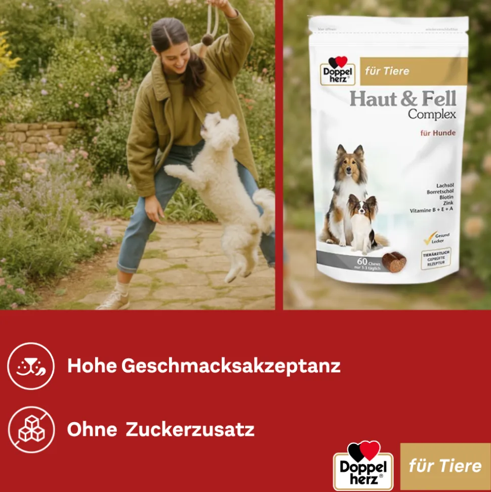 Doppelherz Huid & Vacht Complex voor Honden
