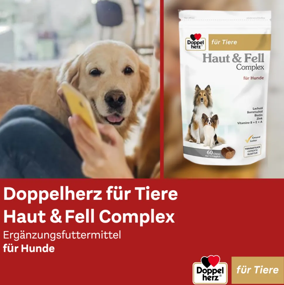 Doppelherz Huid & Vacht Complex voor Honden