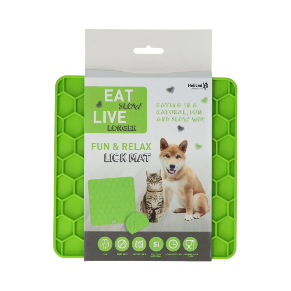 Eat Slow Live Longer Fun & Relax Lick Mat