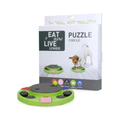 Eat Slow Live Longer Puzzle Antischrok Voerbak