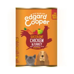Edgard & Cooper Adult - Kip & Kalkoen - Blik