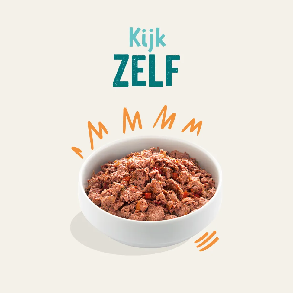 Edgard & Cooper Adult - Kip & Kalkoen - Blik